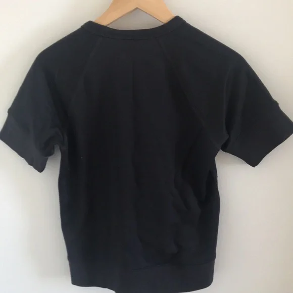 NWT James Perse raglan sweatshirt sz 1 dark navy - Picture 6 of 7